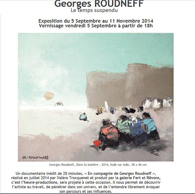 exposition roudneff  Yvoire 2014