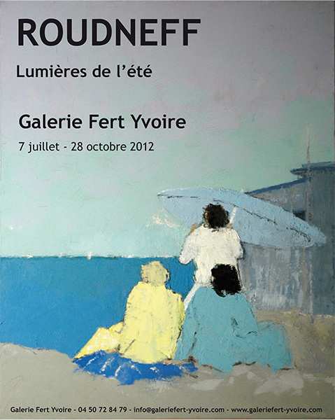 Afficxhe 2012 ROUDNEFF expo Yvoire